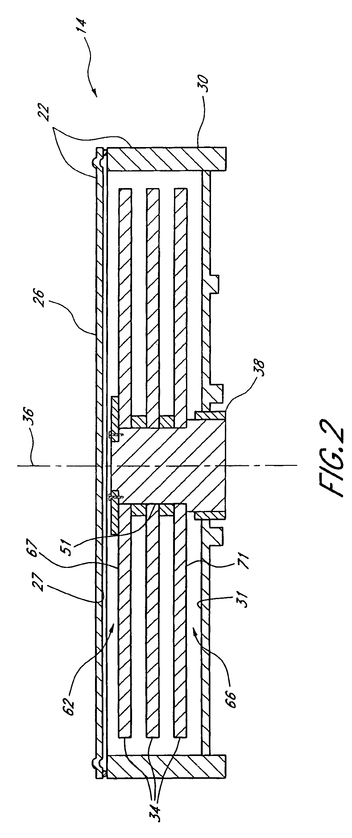 Disk drive having guide-vanes