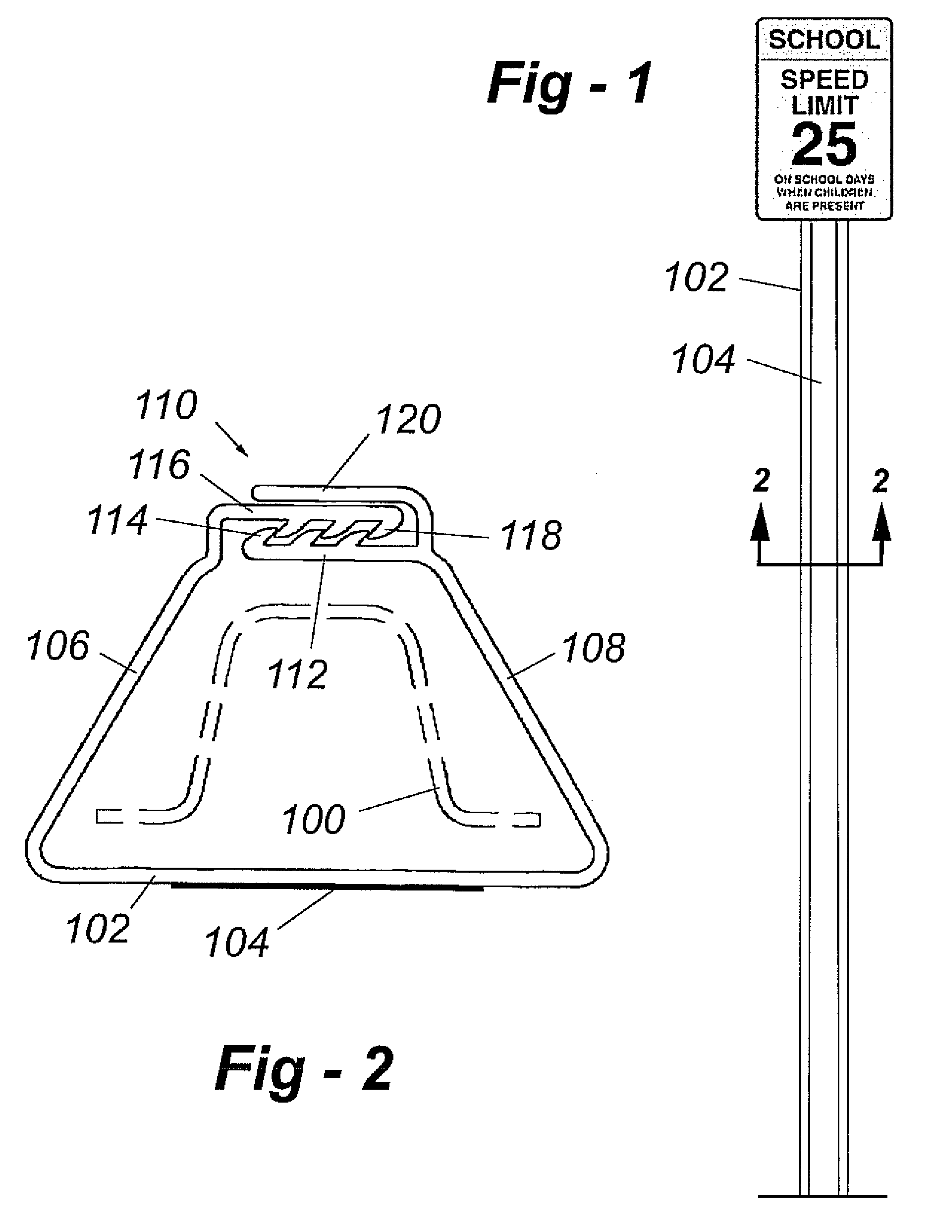 Extruded plastic u-channel sign post covers