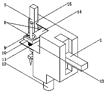 Bookbinding punching device