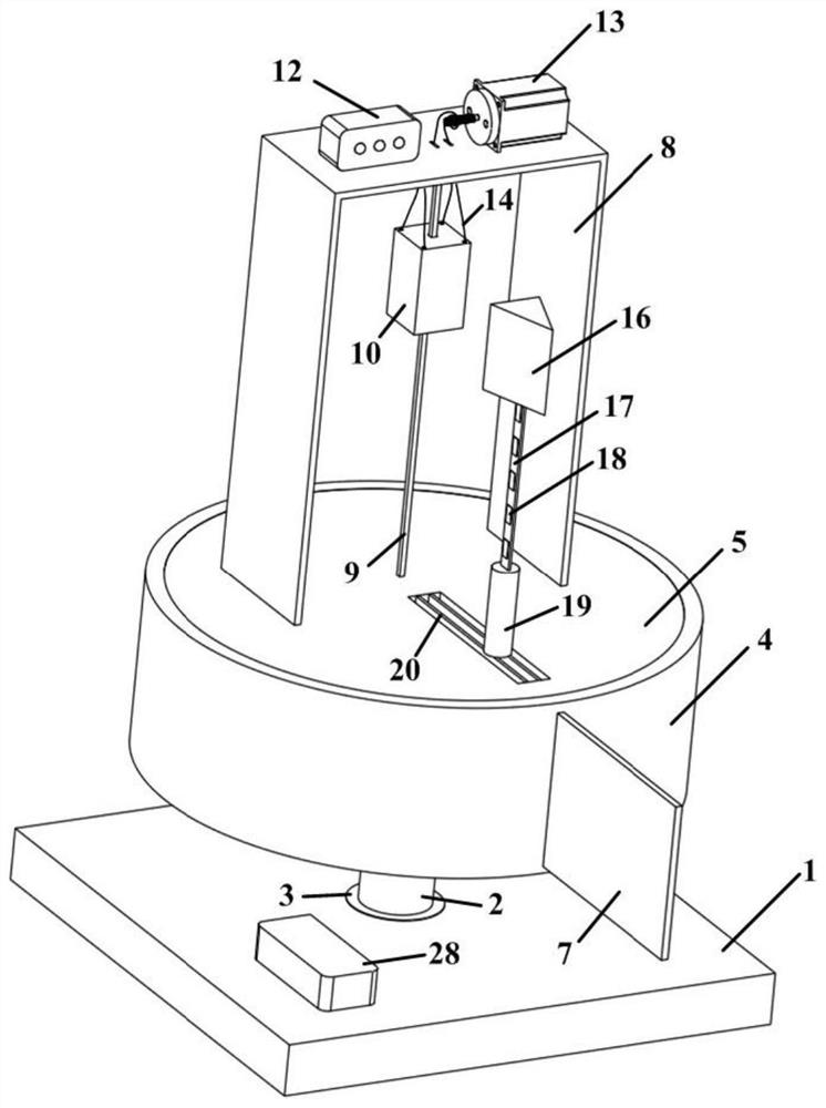 A small wind power generation device and method adaptive to wind direction and wind speed