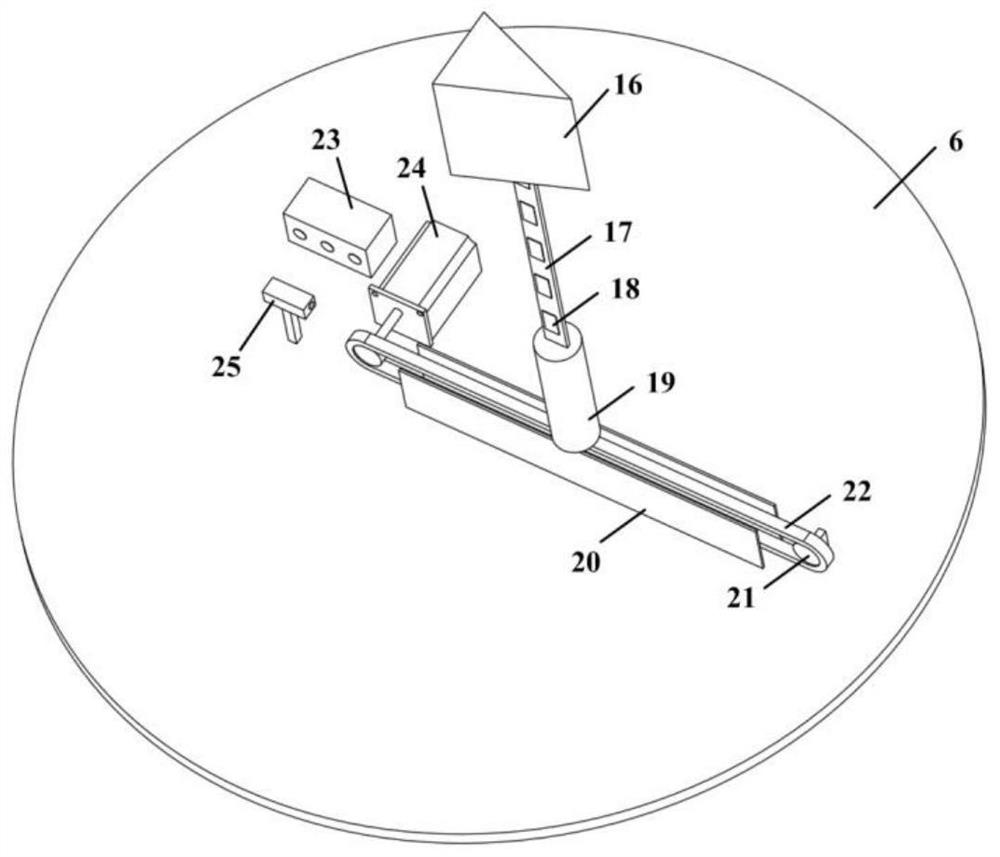 A small wind power generation device and method adaptive to wind direction and wind speed