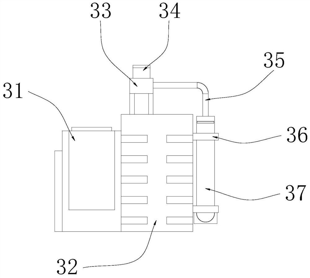 Atmospheric environment acid mist analysis monitoring device