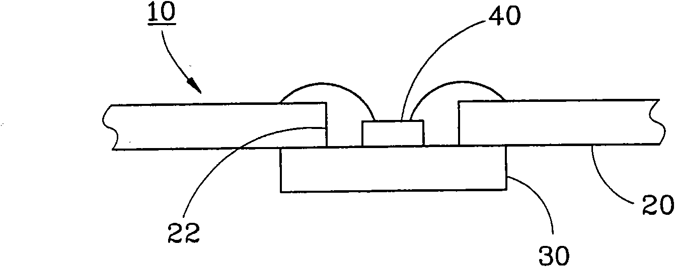 Chip module structure assembly