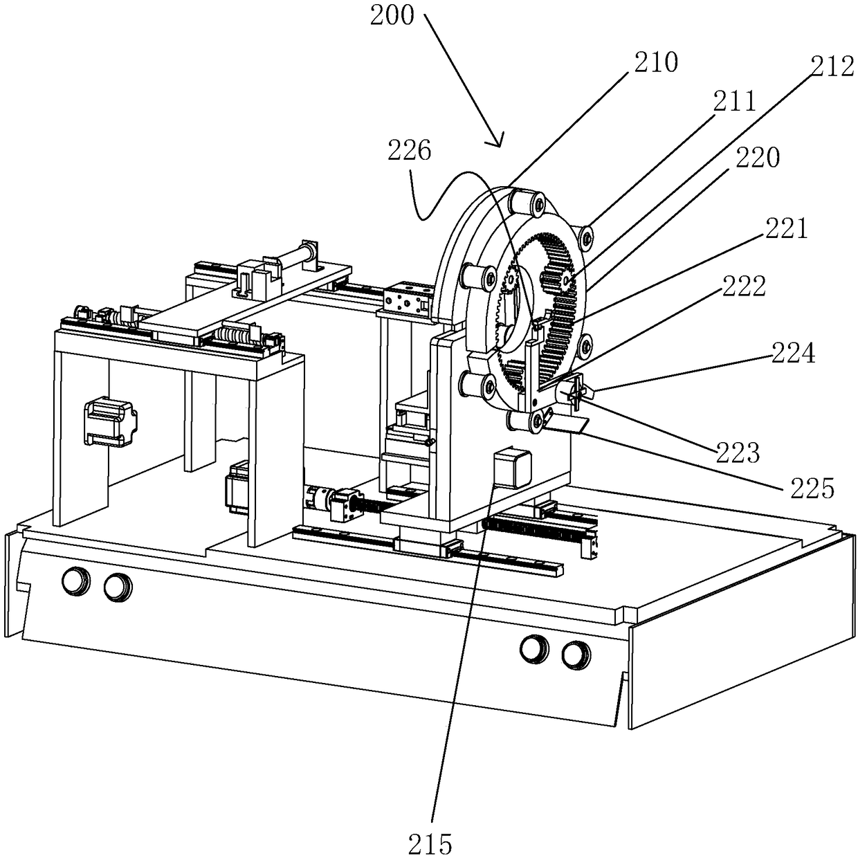 Automatic adhesive tape winding apparatus