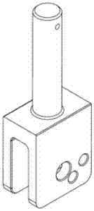 Undercarriage test load loading device