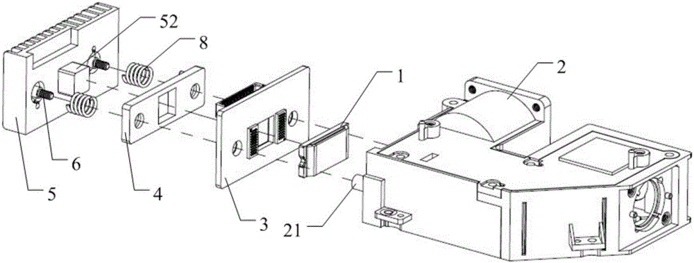 DMD module, DLP machine and DLP projection device