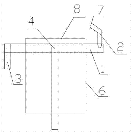 Oxygen-enriched preheating device in combustion furnace with oxygen-enriched nozzle