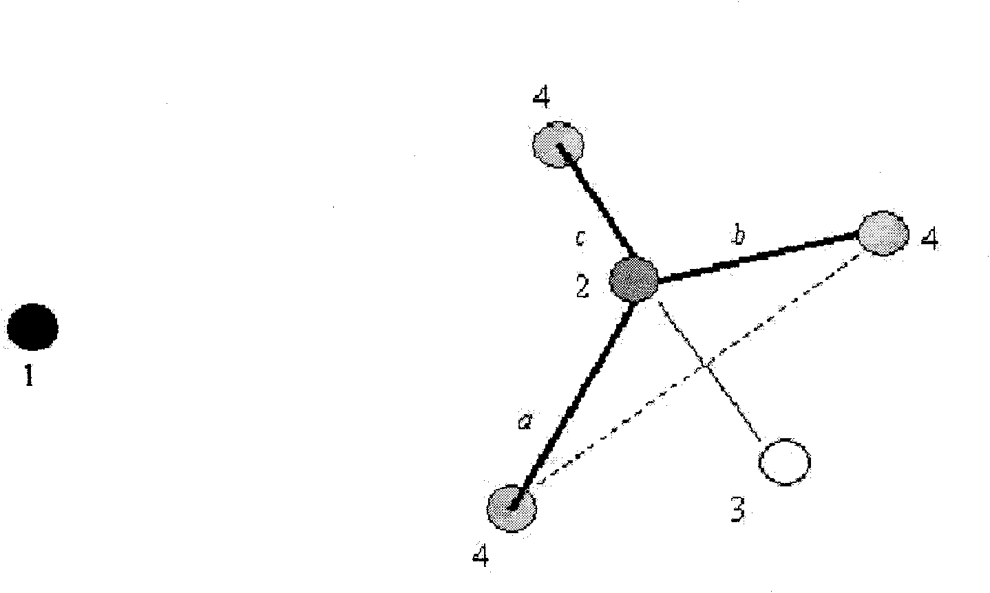 Precise positioning method and device of array layout