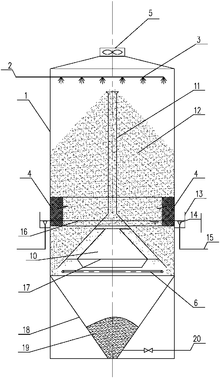 Lightweight filter material filter tank