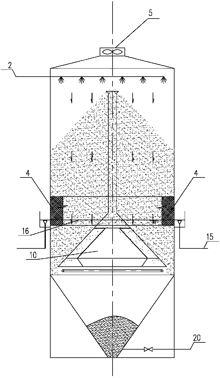 Lightweight filter material filter tank