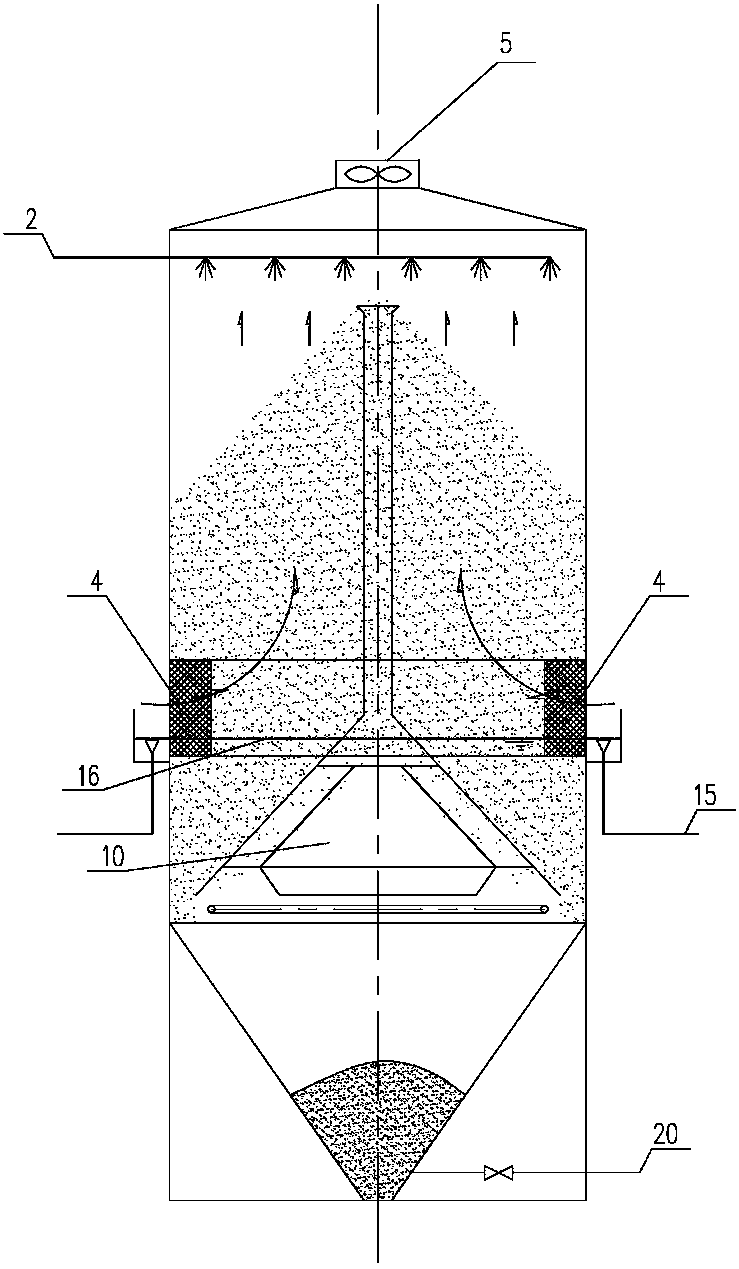 Lightweight filter material filter tank