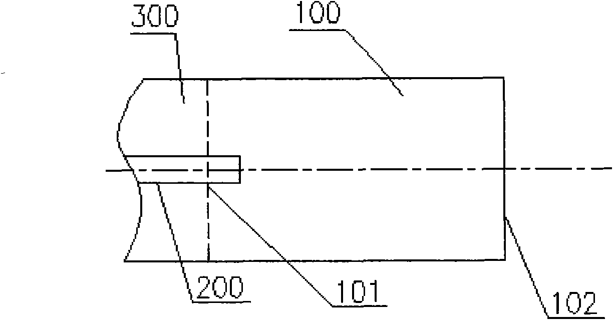 Powdered-coal burner and rotary cement kiln using same