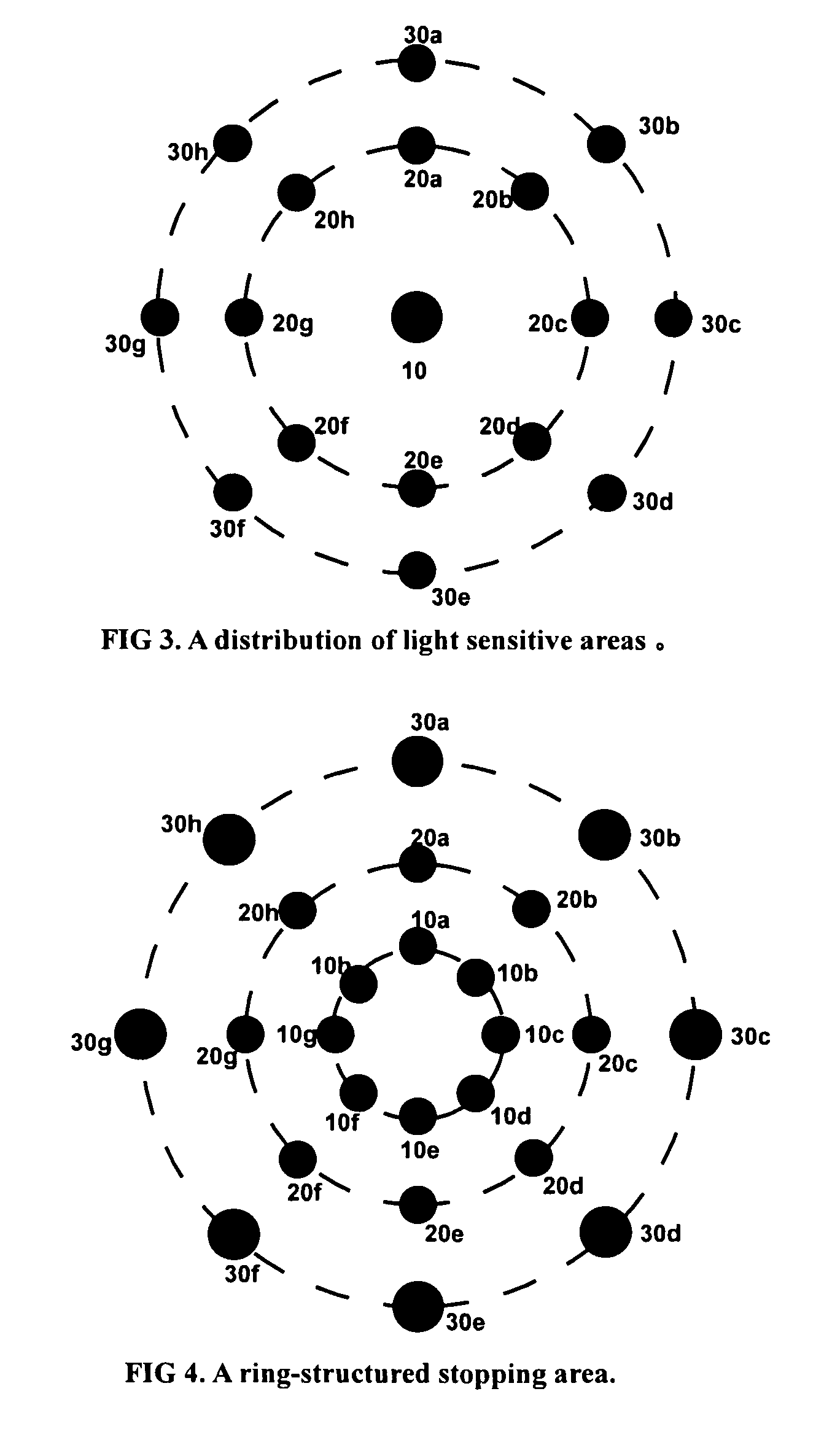 Input devices operable by reflected light