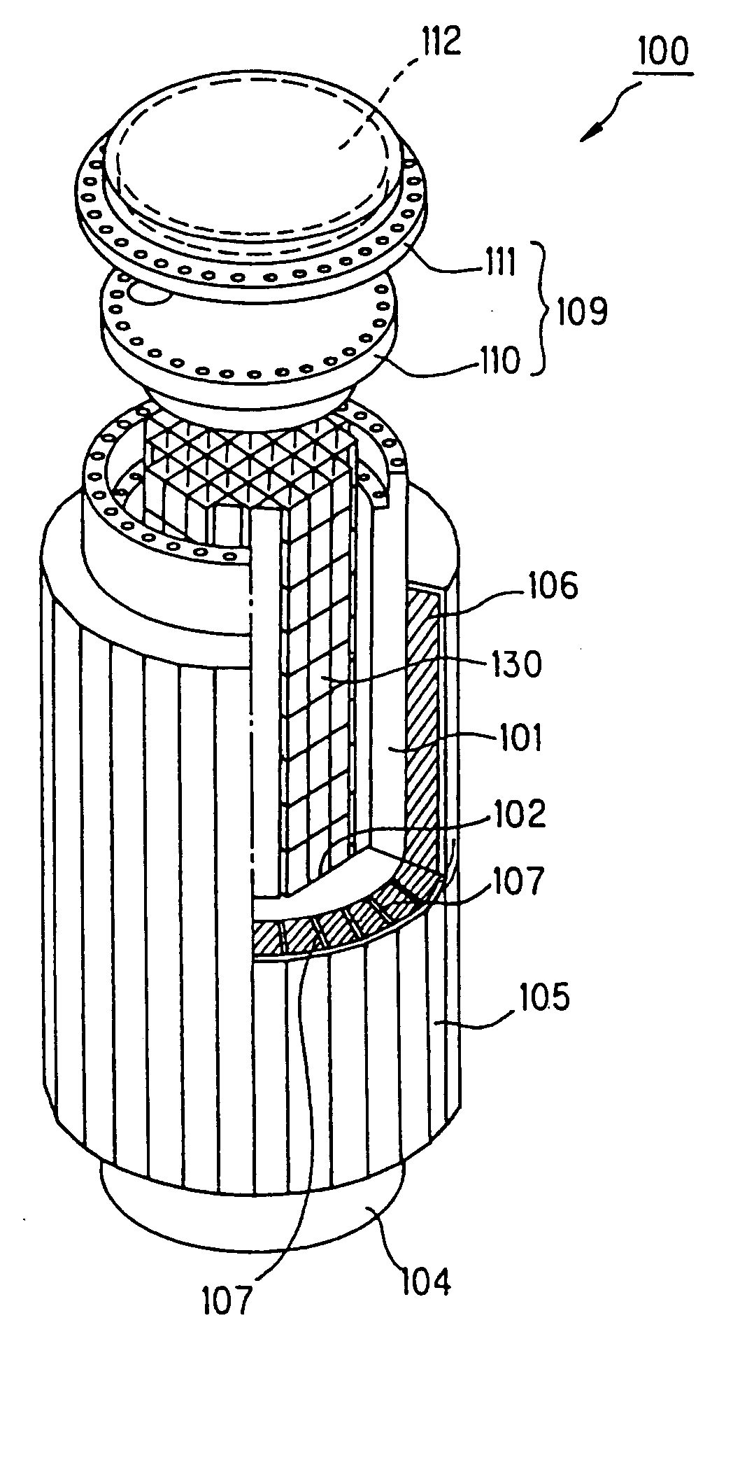 Cask and method of manufacturing the cask