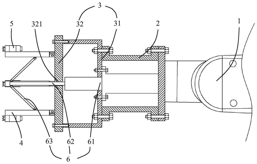 An automatic spraying device