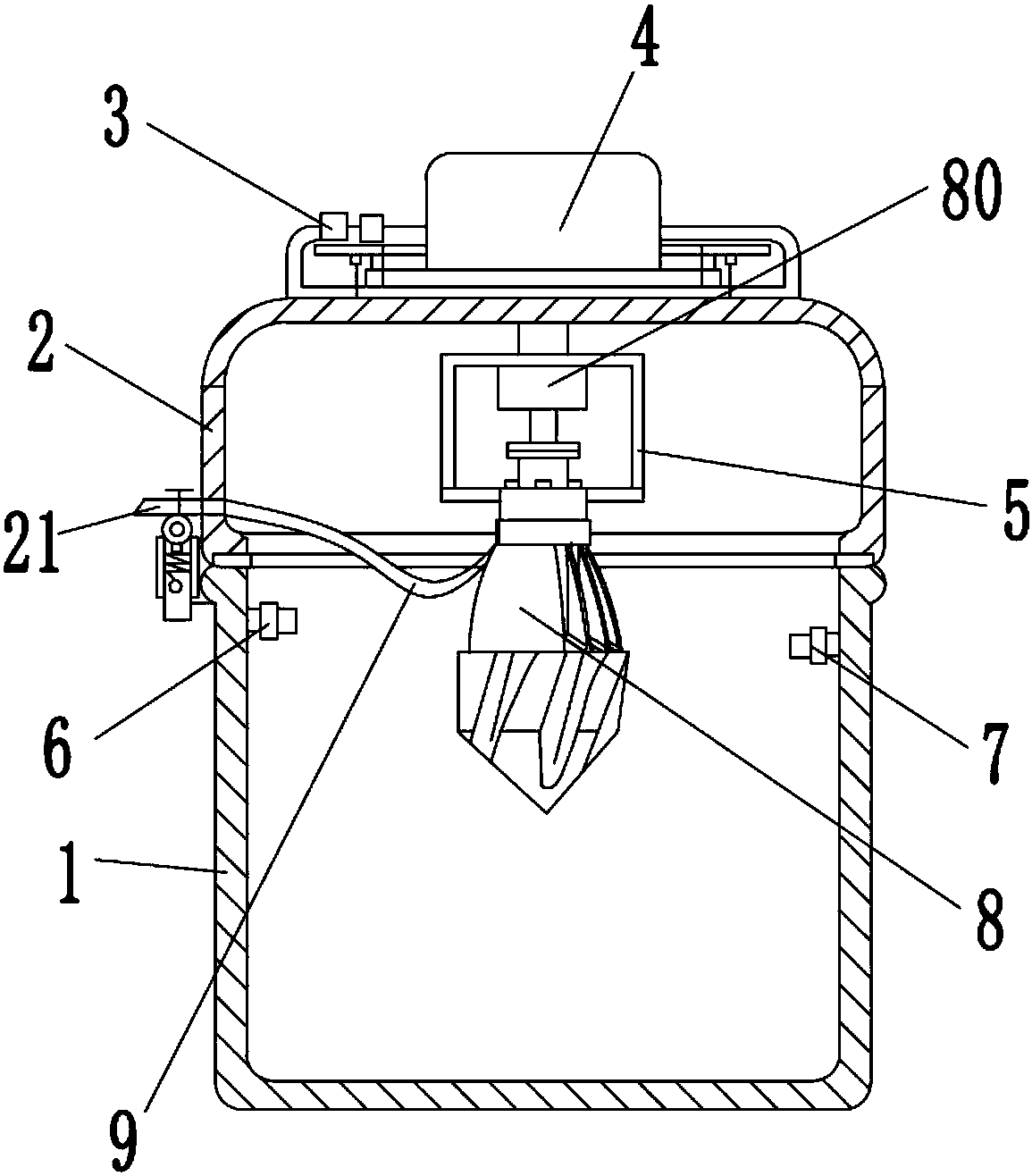 Intelligent deoiling device