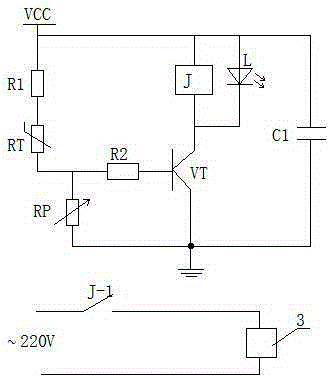 An online degassing device for an ion chromatograph