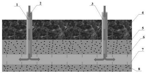 Method for exploiting common thickened oil by utilizing high-permeability strip