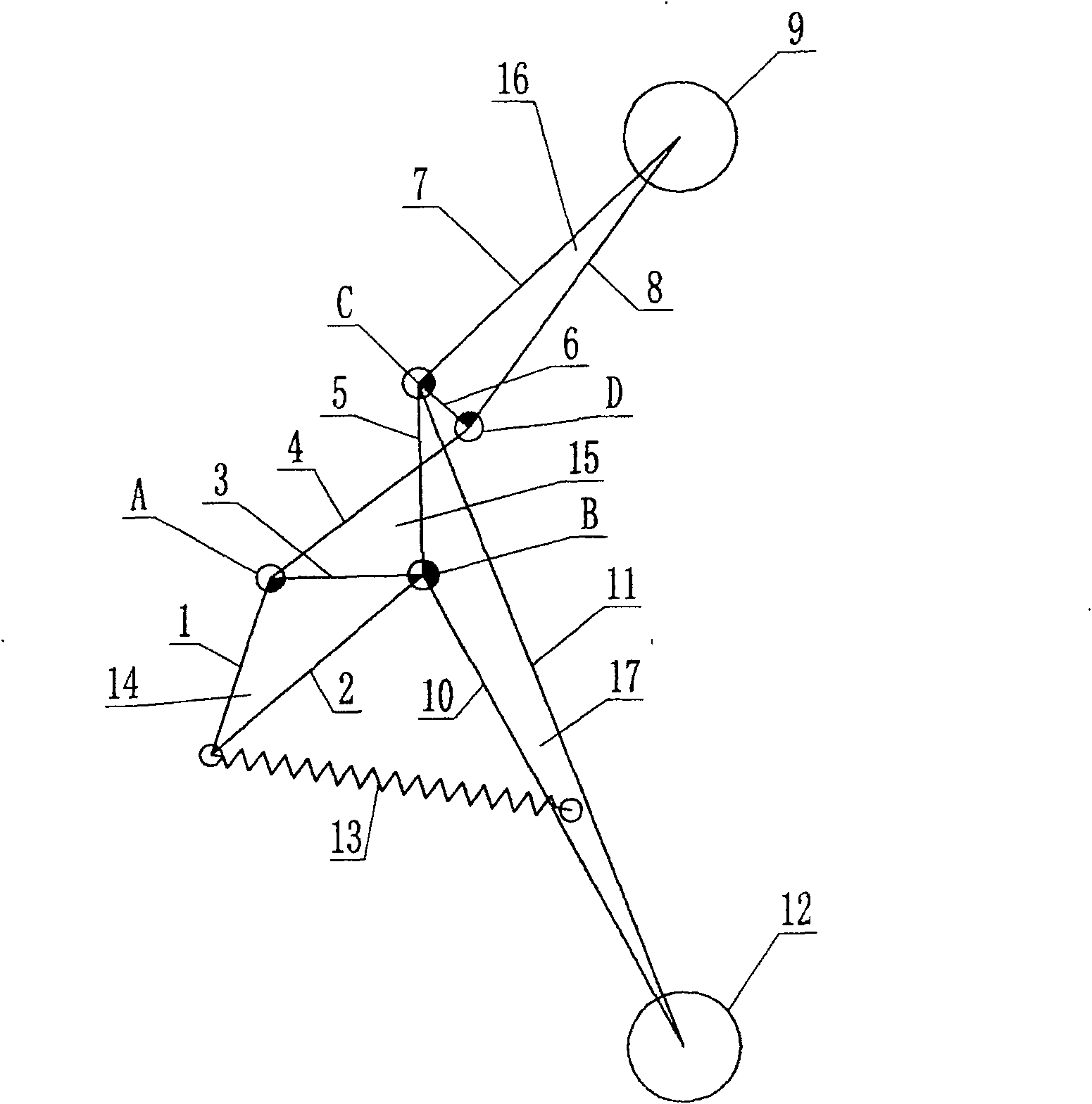 Massage chair shoulder back kneading mechanism