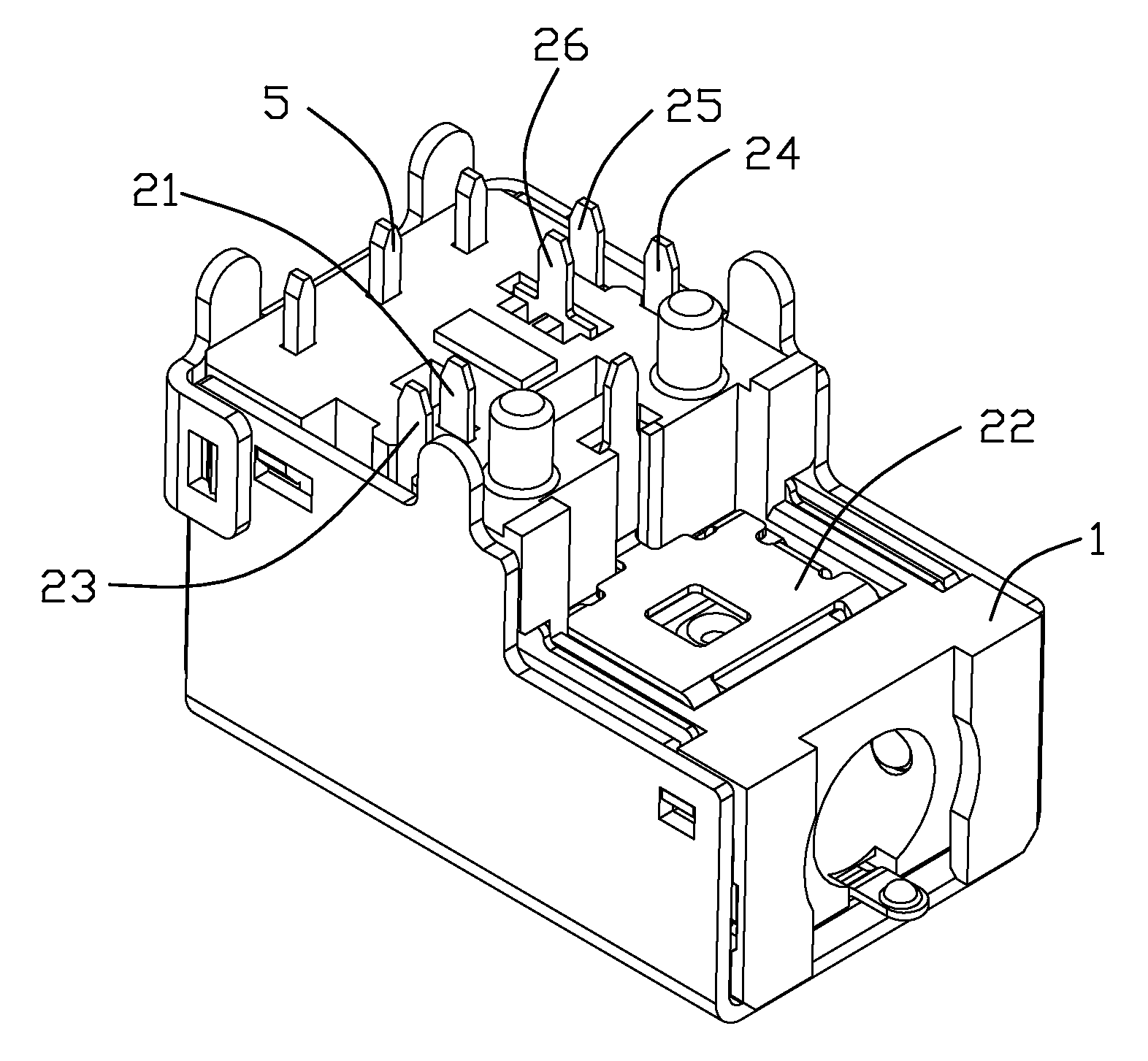 Electrical connector with improved housing