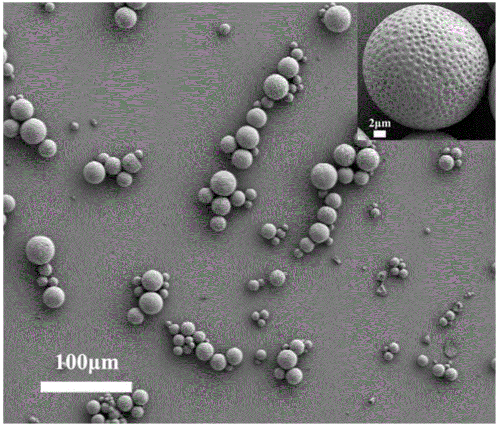 Silk fibroin modified depression structure lactic acid-based polymer drug-carrying microsphere and method for preparing same