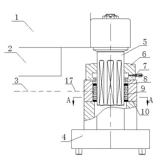 Press slide guide