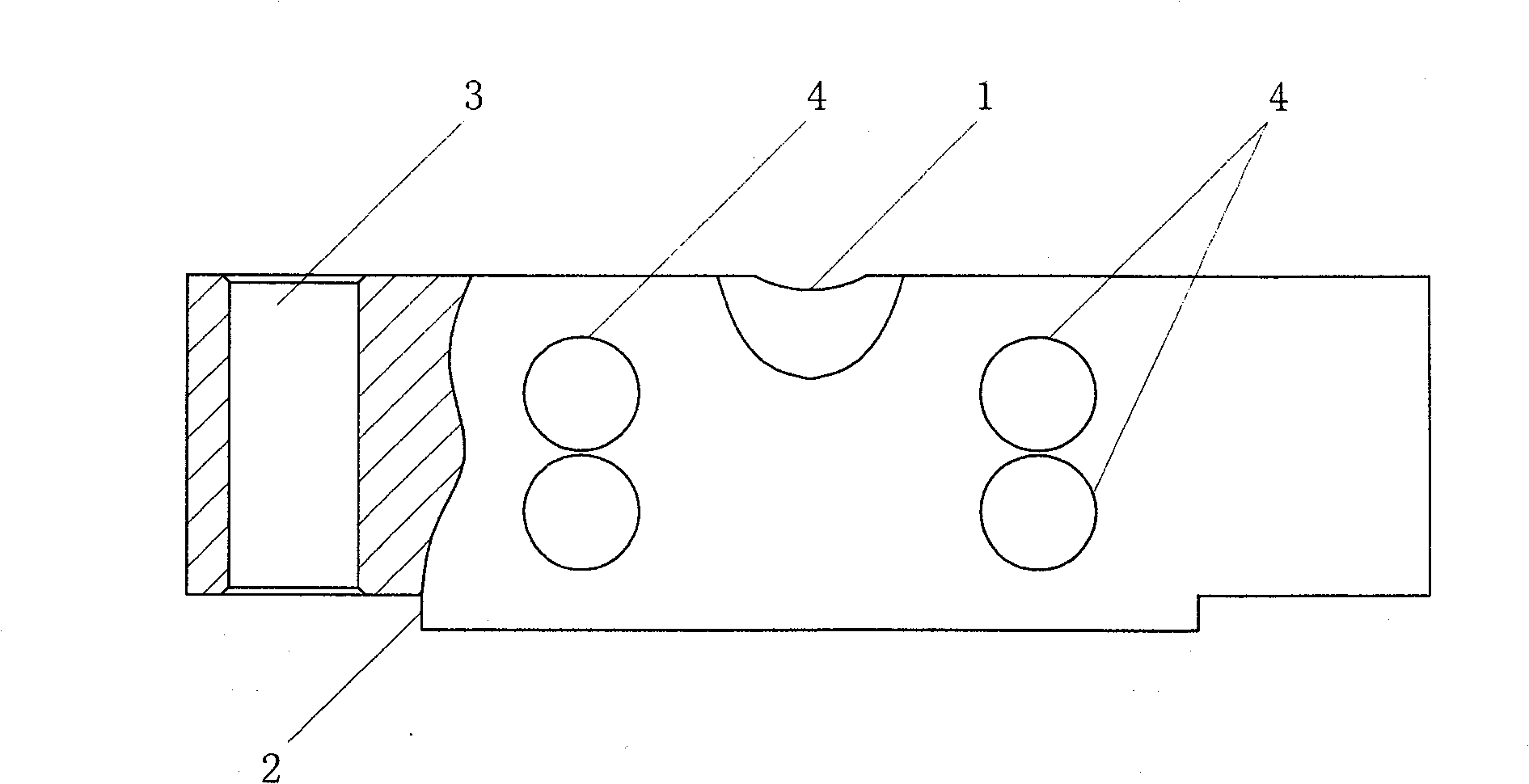 QS-4 elastic body processing technique for sensor