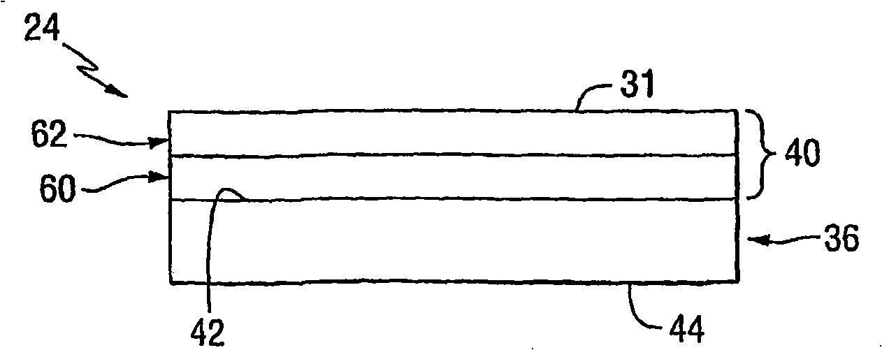 Transparent electrode for an electrochromic switchable cell