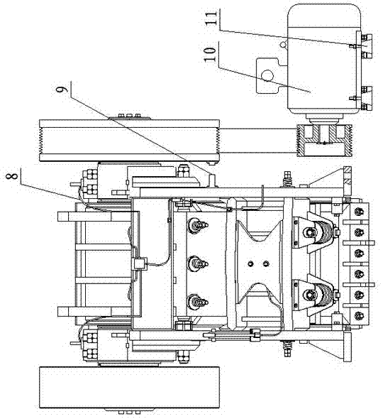 Novel jaw crusher for crushing calcium carbide at high temperature of 400 DEG C