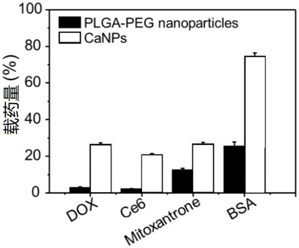 Calcium carbonate poly(lactic acid-glycolic acid) composite particle and preparation and application thereof