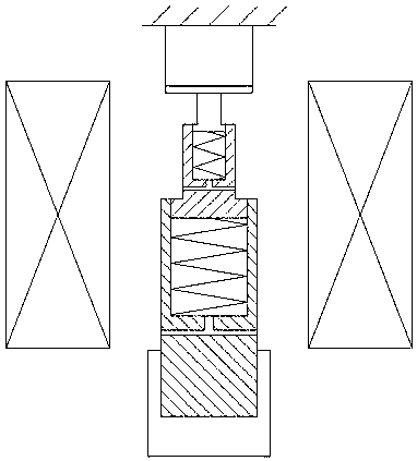 Vibration power generation device of automobile