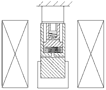 Vibration power generation device of automobile