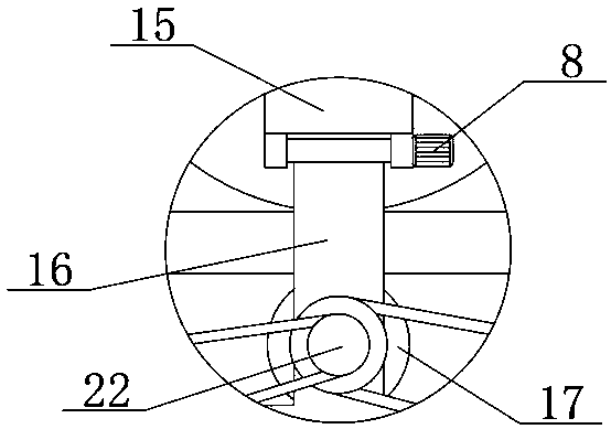 Special rust-proof cleaning machine for railway track