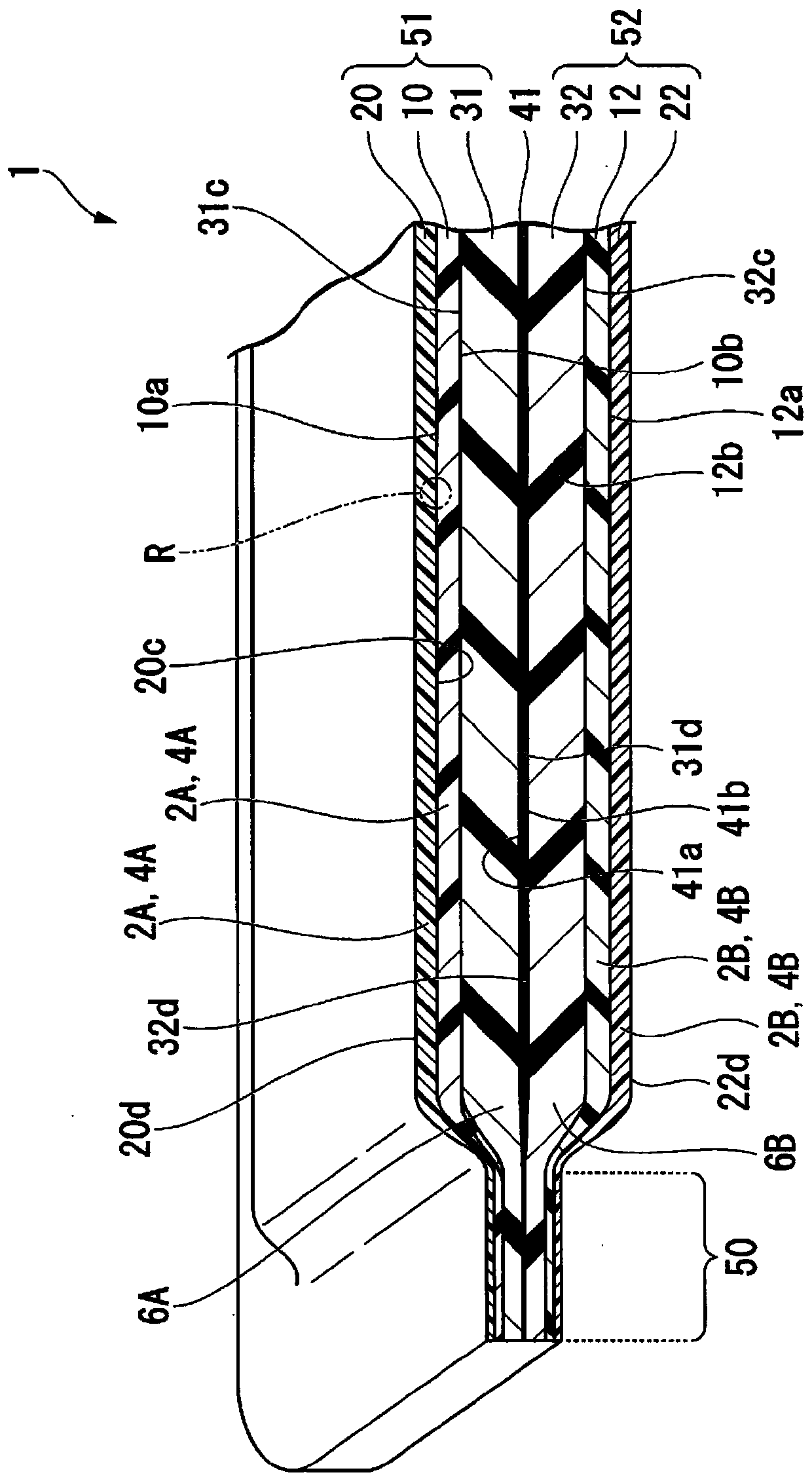 Panel body, space partition device, furniture with top board, and manufacturing method for panel body