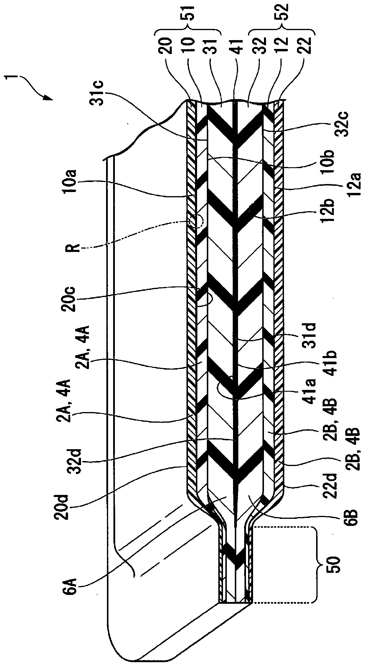 Panel body, space partition device, furniture with top board, and manufacturing method for panel body