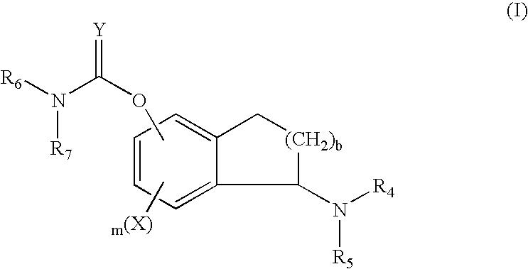 Process for the synthesis of enantiomeric indanylamine derivatives