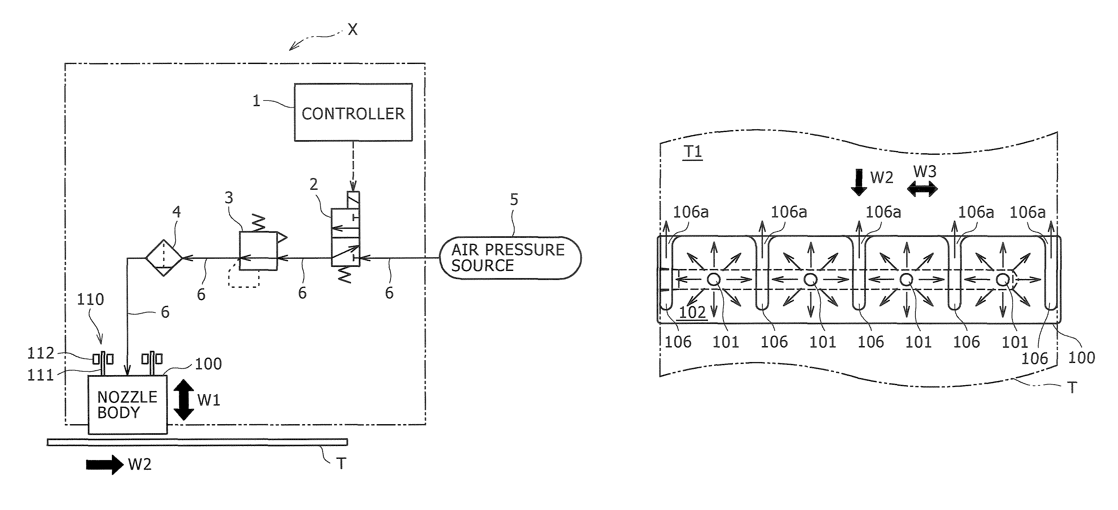 Deposit removing device