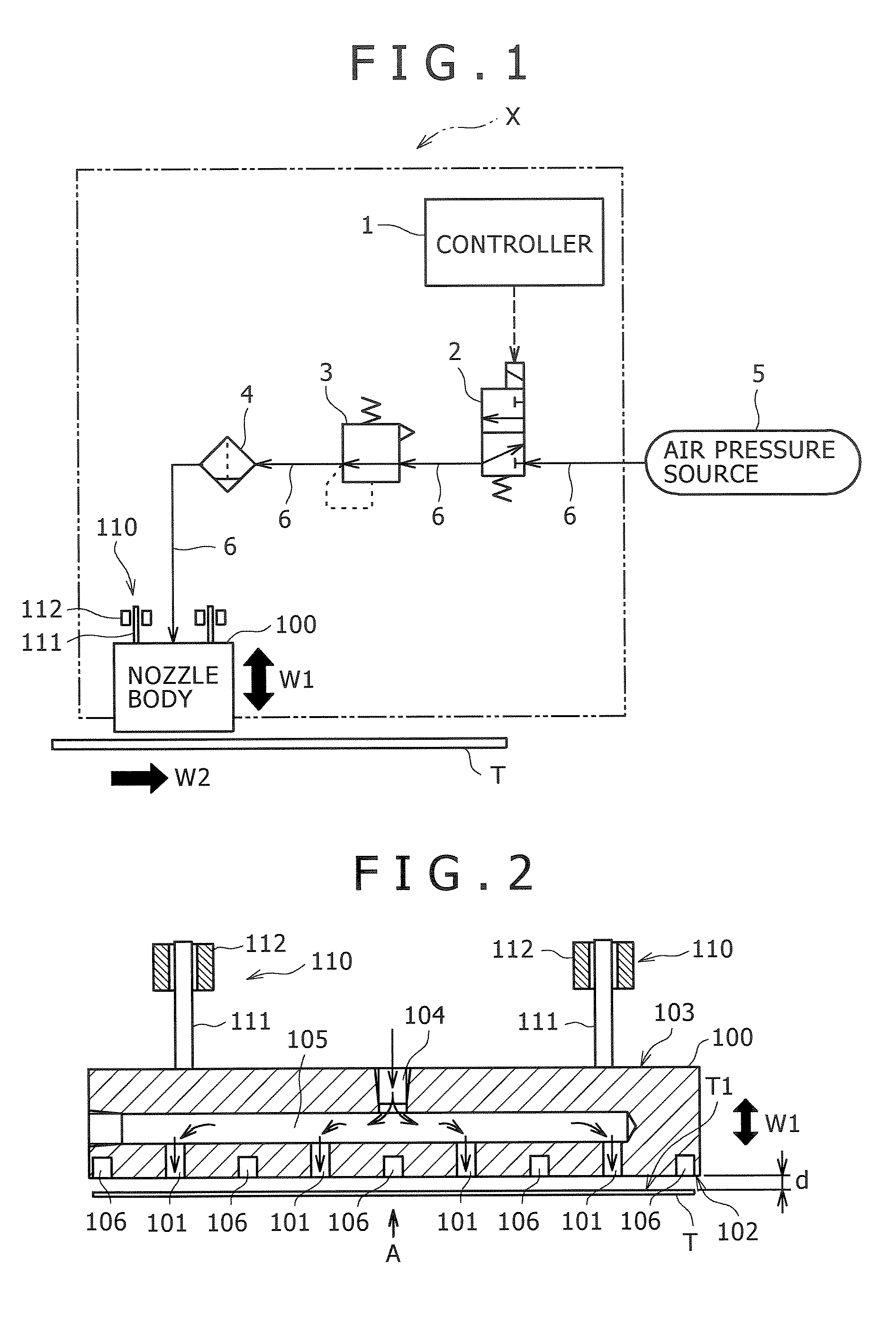 Deposit removing device