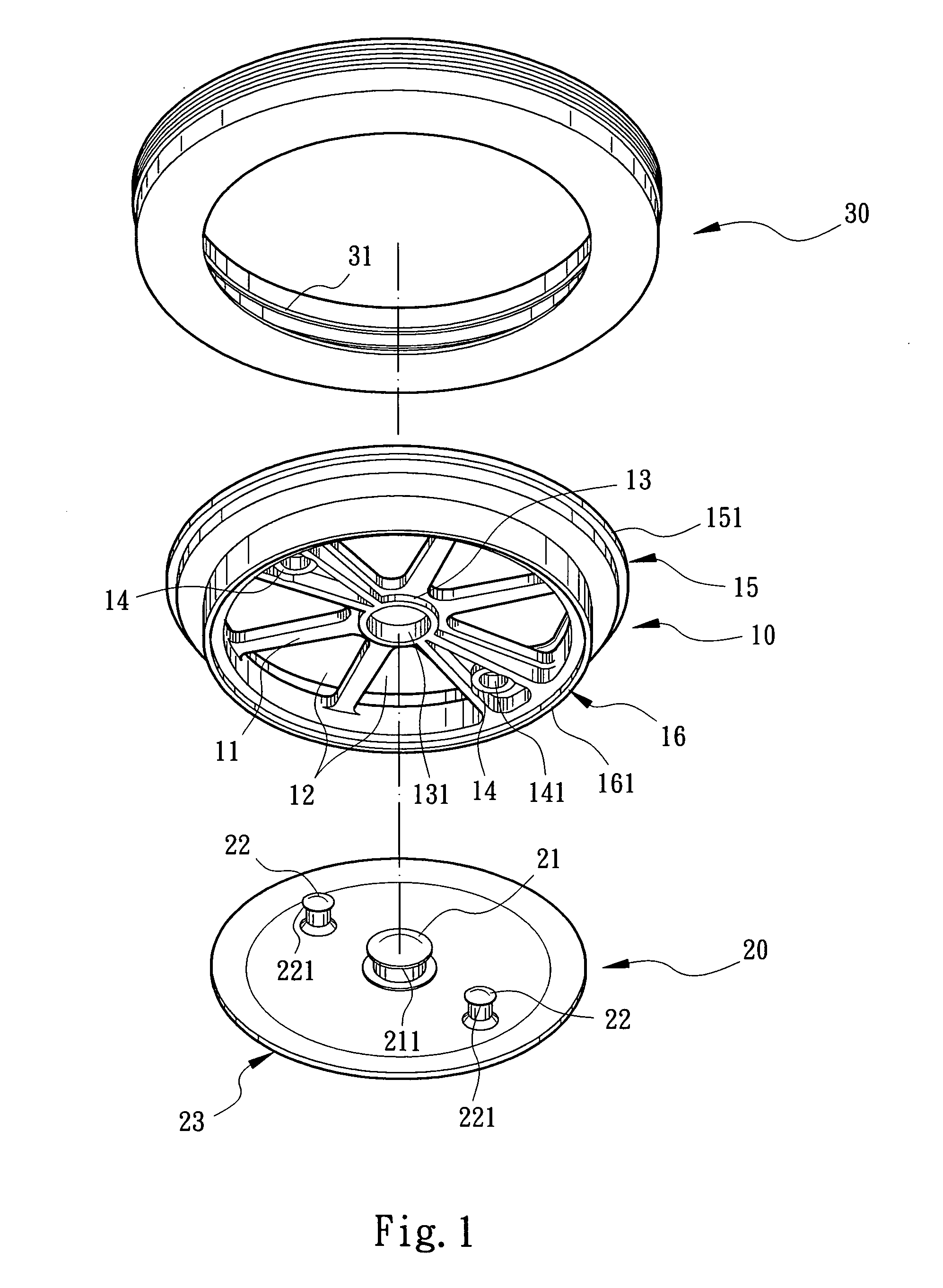 Bugproof and odorproof sealing ring structure of a sinkhole screen