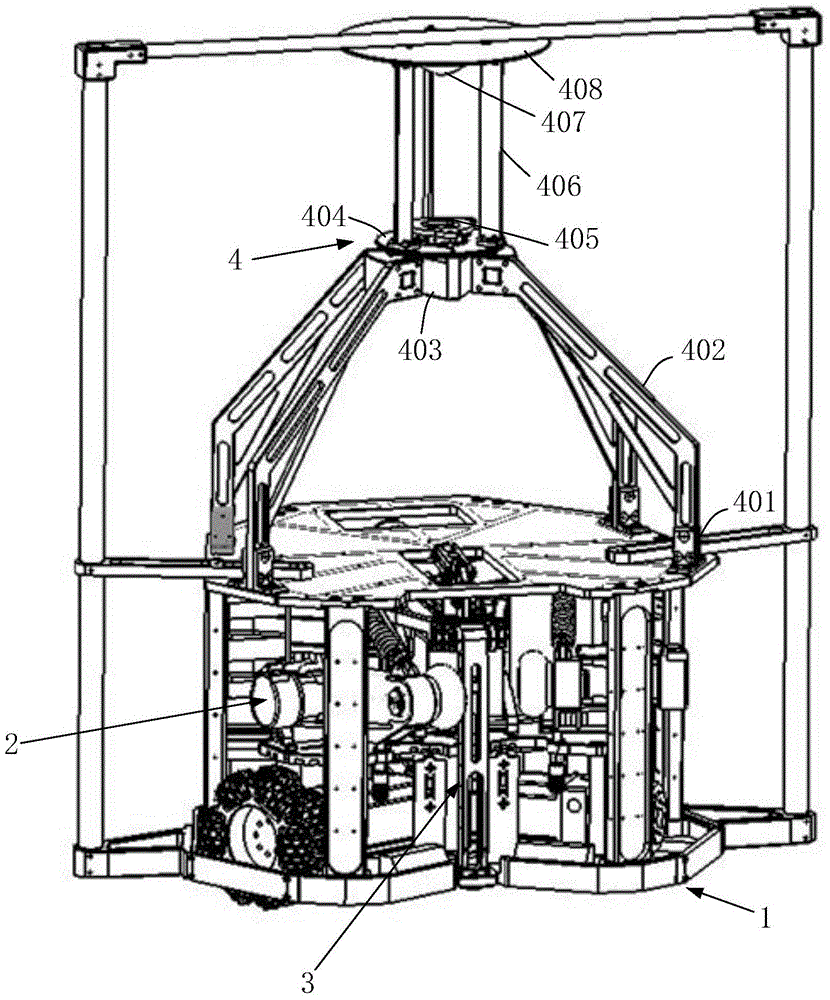 Integrated soccer robot structure