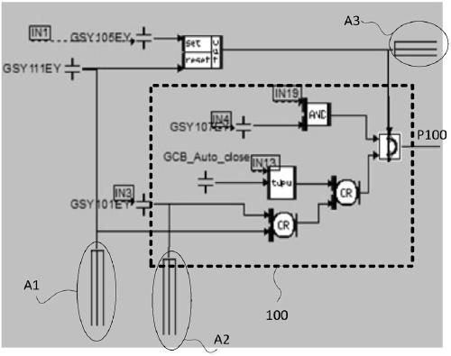 Synchronous grid-connected simulation module and creation method thereof