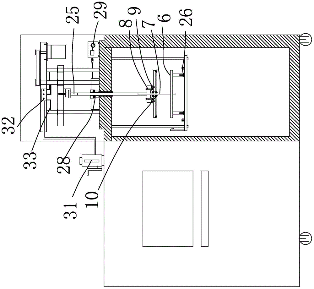 High/low-temperature durable double-door testing machine for measuring automotive water cut long-term compressive load