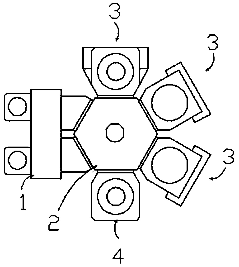 Silicon wafer locating system for semiconductor manufacturing process