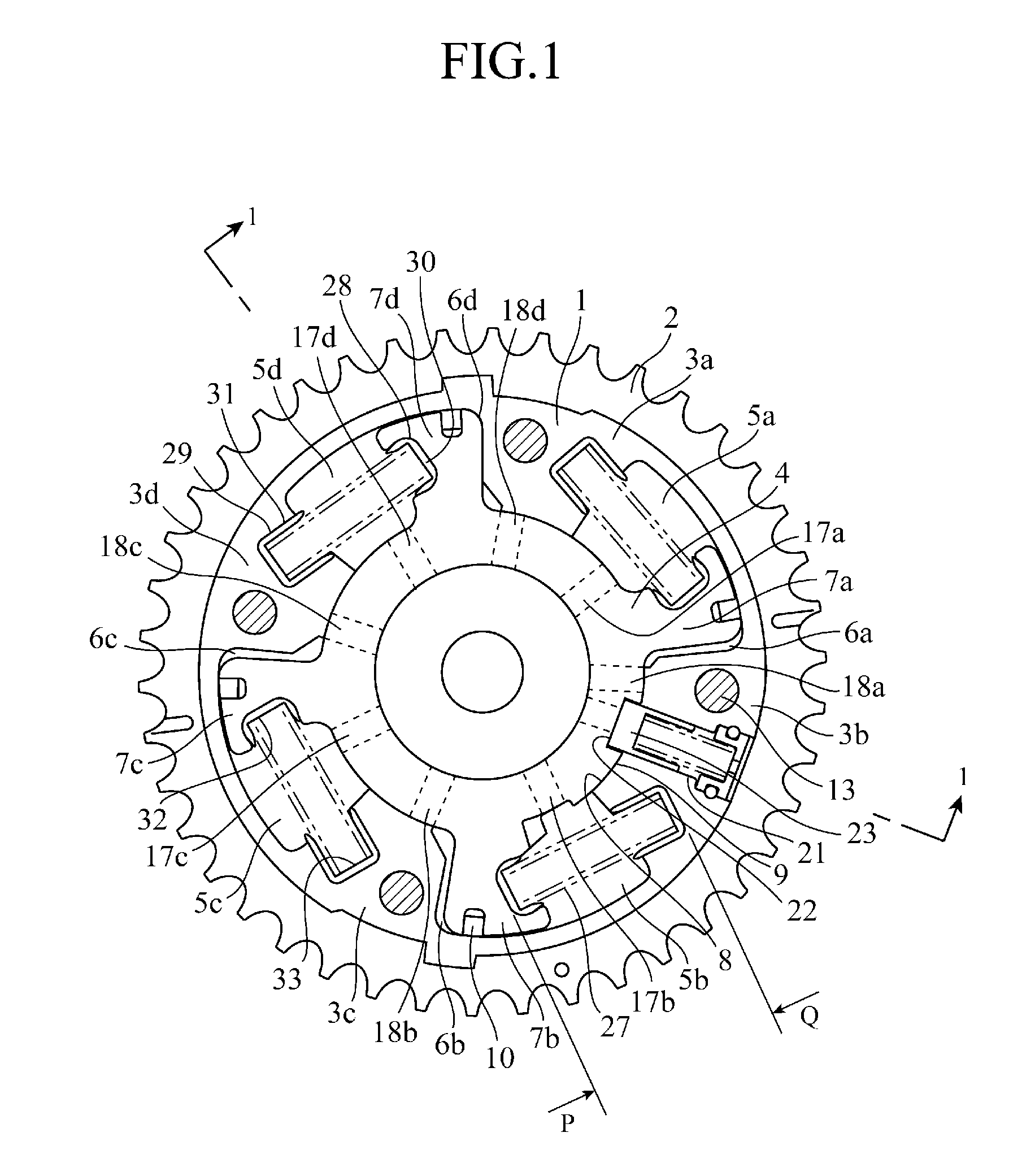 Valve timing regulator