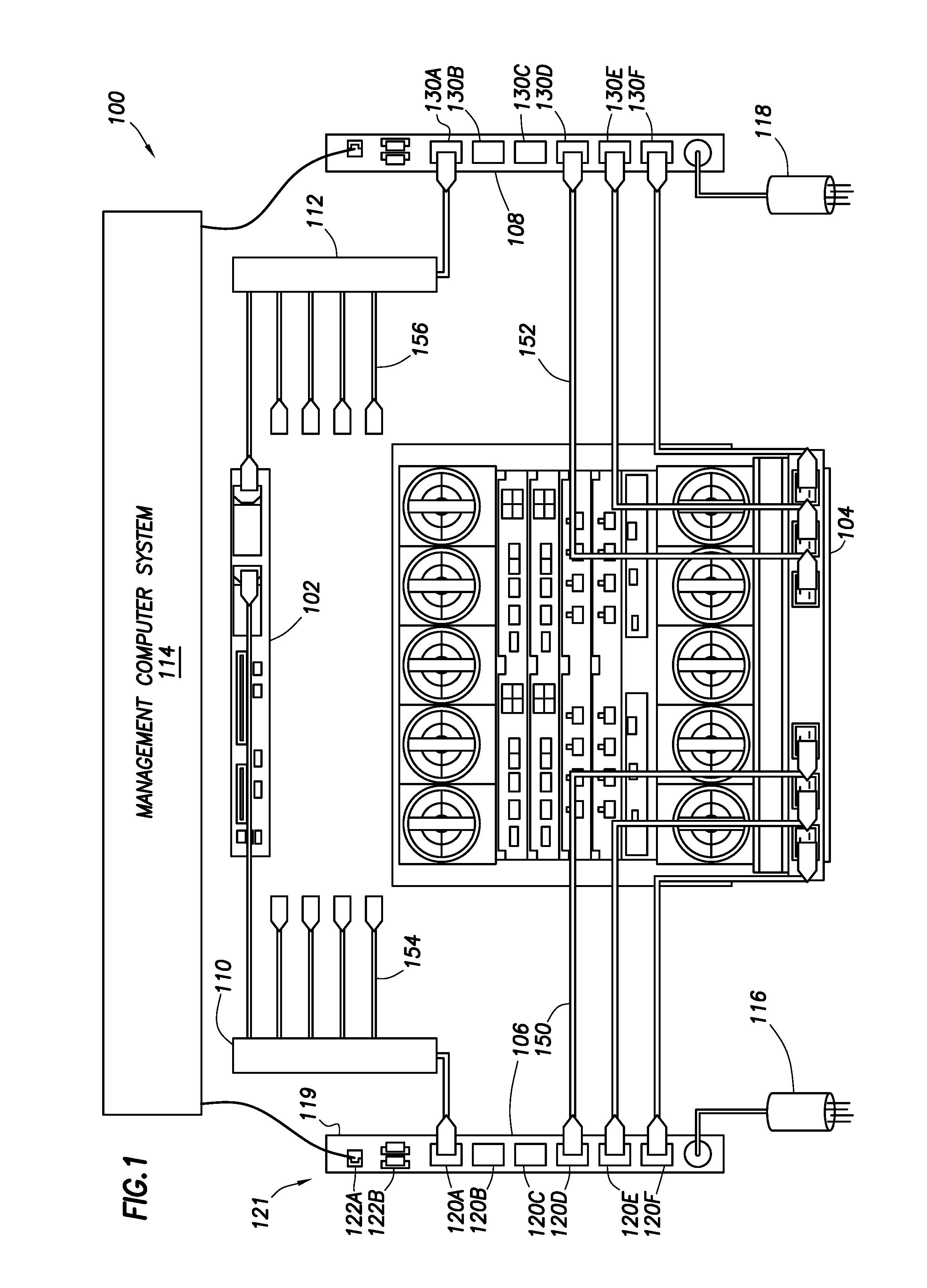 Determining power topology of a plurality of computer systems