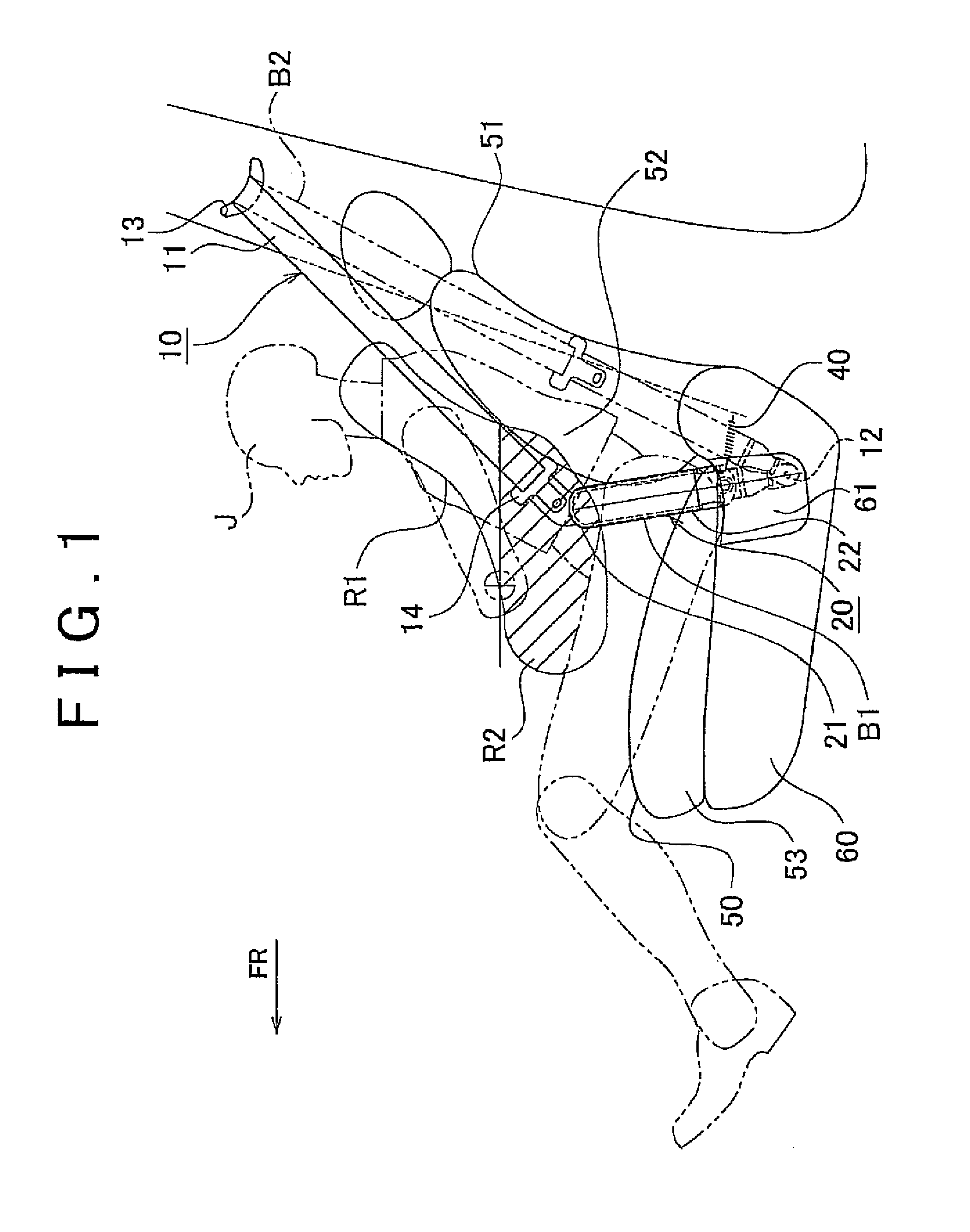 Vehicle seat belt apparatus