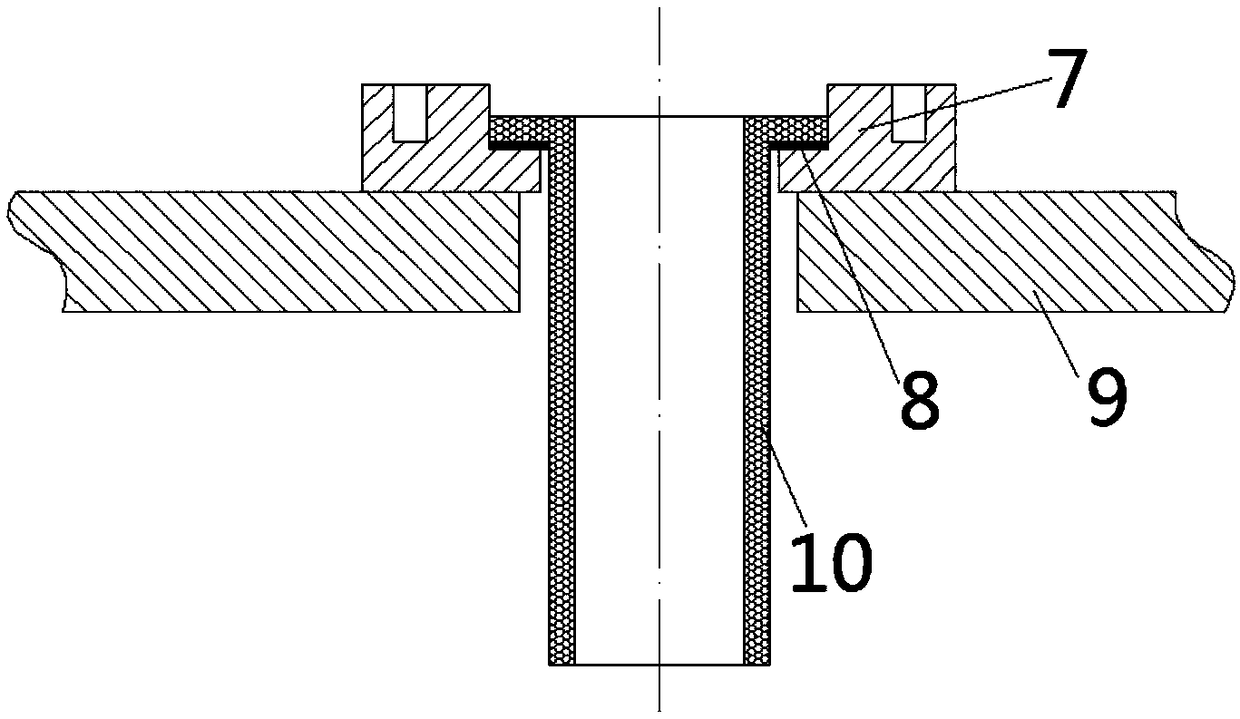 Auxiliary anode sheath taking-out device and using method thereof