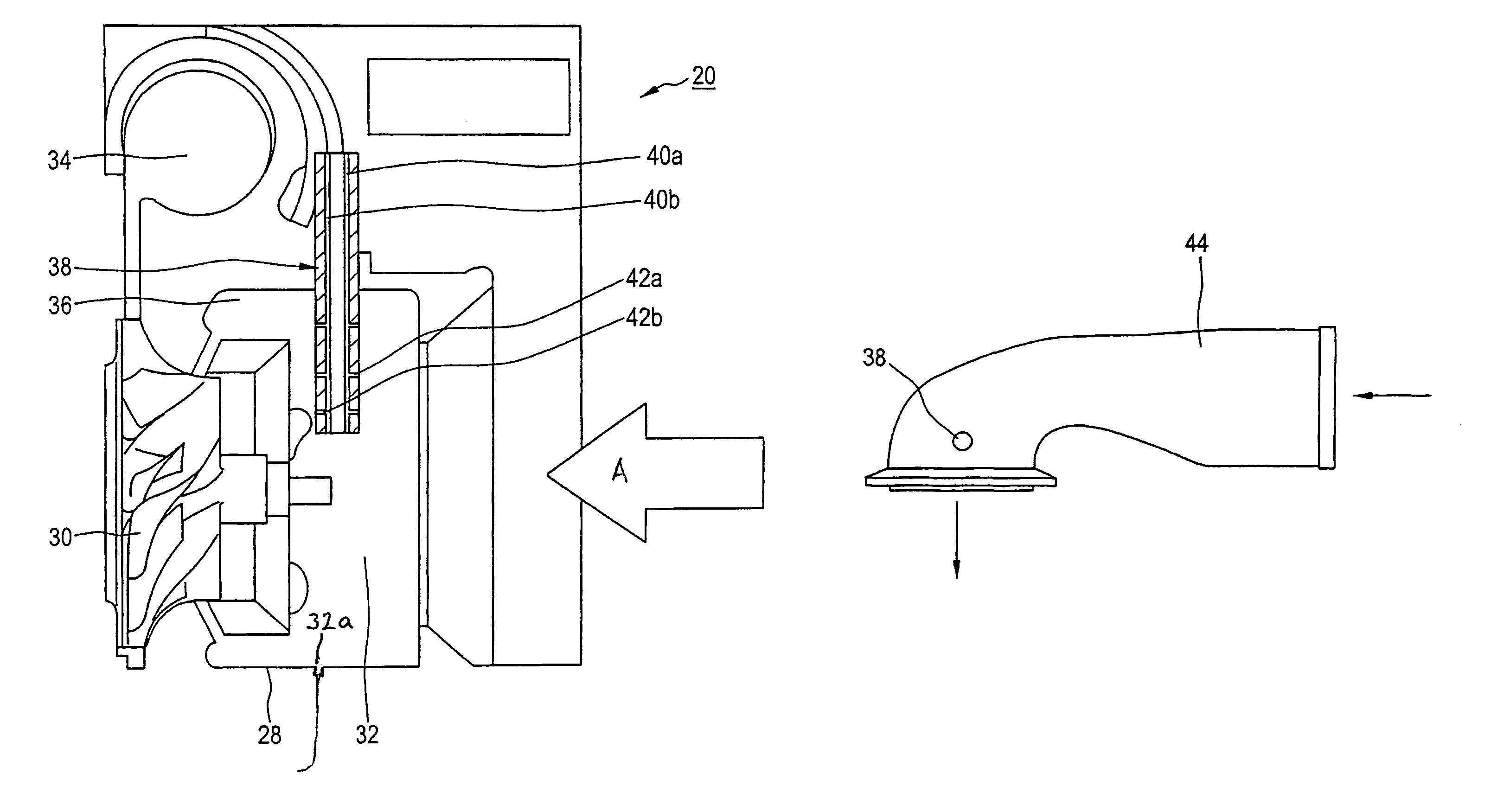 Exhaust-gas turbocharger for an internal combustion engine