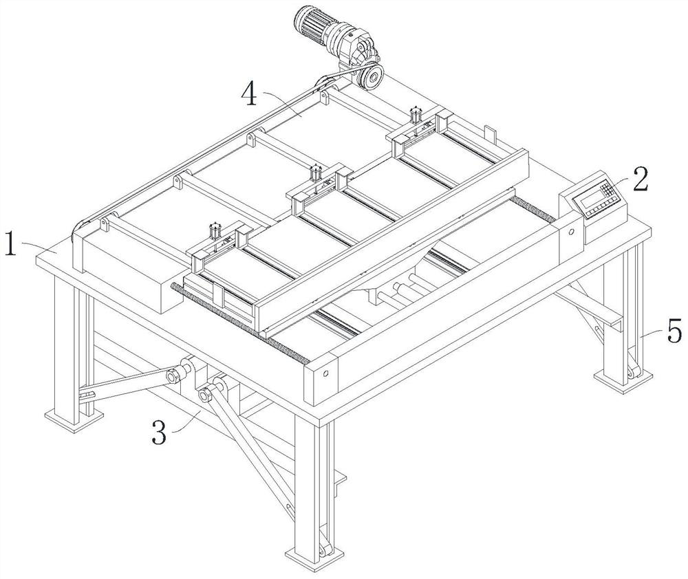 Automatic assembling device for air ports of air conditioner grilles of bus