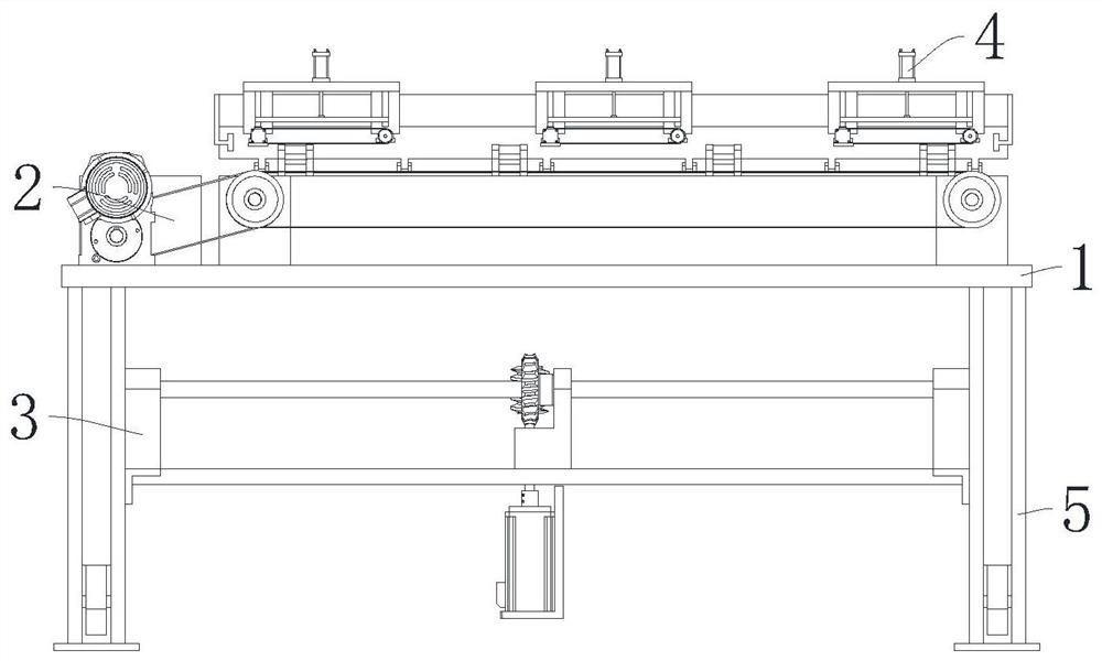 Automatic assembling device for air ports of air conditioner grilles of bus